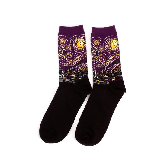 Purple Starry Night